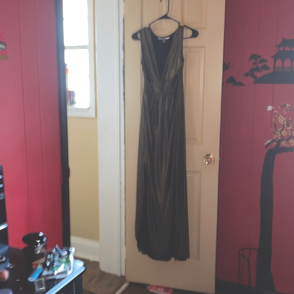 It is a Marilyn Monroe sexy gold dress great for parties